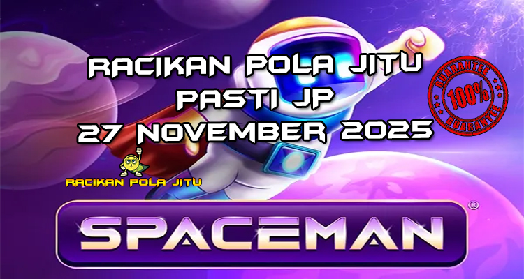 Astronot luar angkasa Spaceman untuk Racikan Pola Jitu Rajaslot Game Spaceman 27 November 2025.