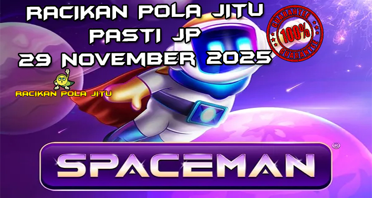 Astronot luar angkasa Spaceman untuk Racikan Pola Jitu Rajaslot Game Spaceman 29 November 2025.