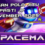 Tabel strategi Racikan Pola Jitu Rajaslot Game Spaceman 6 November 2025 dengan pola astronot luar angkasa.