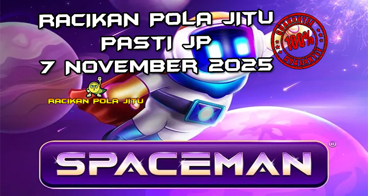 Astronot luar angkasa Spaceman untuk Racikan Pola Jitu Rajaslot Game Spaceman 7 November 2025.