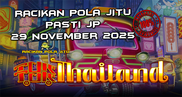 Becak Bangkok Tuk Tuk Thailand gacor 29 November 2025