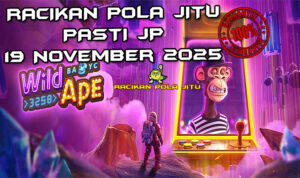 Raja hutan Wild Ape #3258 untuk Racikan Pola Jitu Rajaslot Game Wild Ape #3258 19 November 2025.