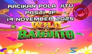 Bandit liar Wild Bandito untuk Racikan Pola Jitu Rajaslot Game Wild Bandito 14 November 2025.