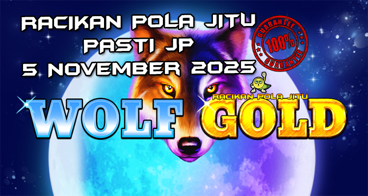 Serigala emas Wolf Gold untuk Racikan Pola Jitu Rajaslot Game Wolf Gold 5 November 2025.