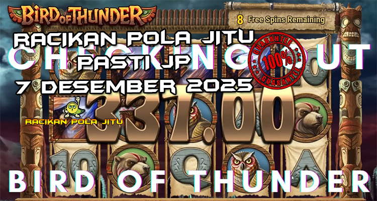 Tabel strategi expanding Bird of Thunder 7 Desember 2025