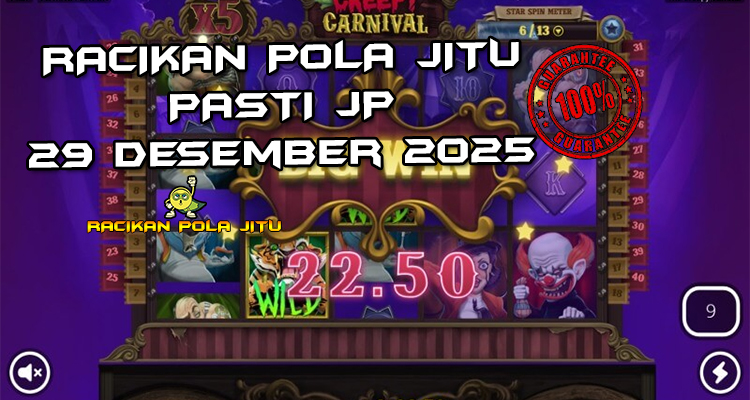 Tabel strategi freak wild Creepy Carnival 29 Desember 2025
