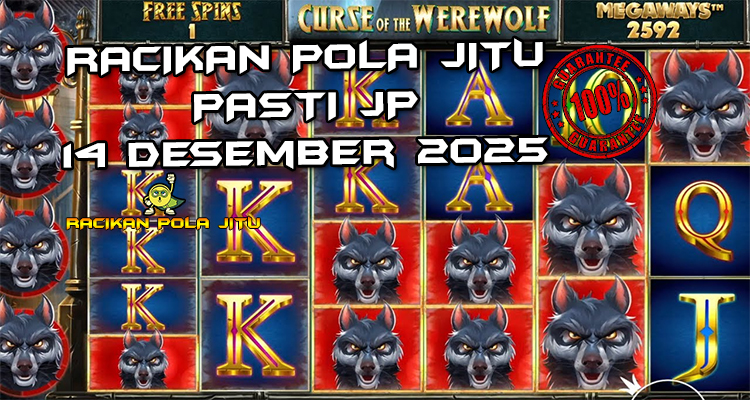 Tabel strategi super spin Curse of the Werewolf Megaways 14 Desember 2025