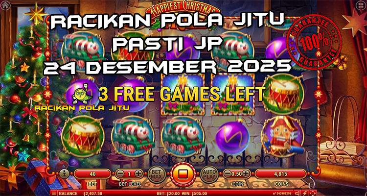 Tabel strategi tree prize Happiest Christmas Tree 24 Desember 2025