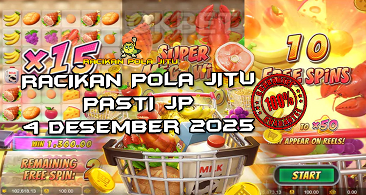 Tabel strategi multiplier spots Supermarket Spree 4 Desember 2025