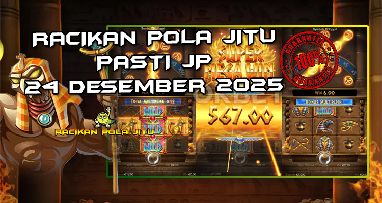 Tabel strategi multiplier wheel Symbols of Egypt 24 Desember 2025