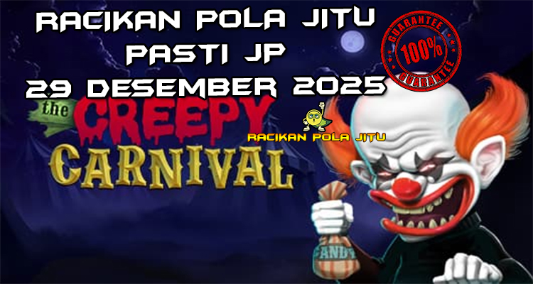 Karnaval seram Creepy Carnival gacor 29 Desember 2025