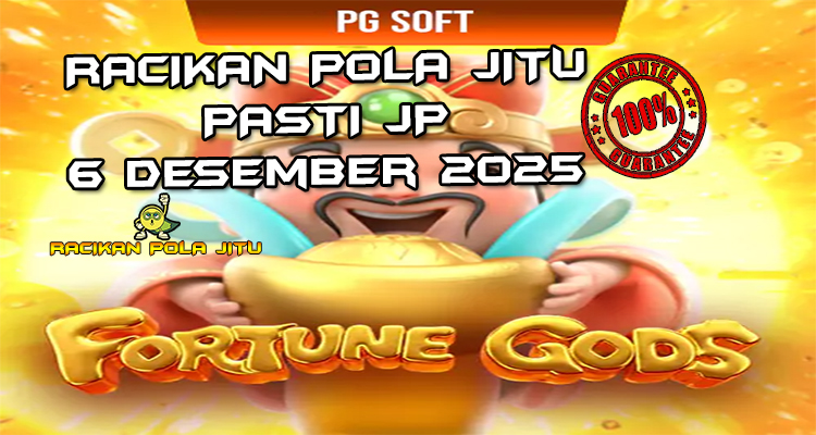 Dewa keberuntungan Fortune Gods gacor 6 Desember 2025