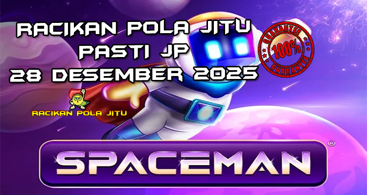 Astronot luar angkasa Spaceman untuk Racikan Pola Jitu Rajaslot Game Spaceman 28 Desember 2025.