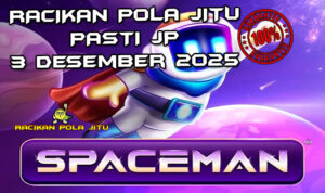Astronot luar angkasa Spaceman untuk Racikan Pola Jitu Rajaslot Game Spaceman 3 Desember 2025.