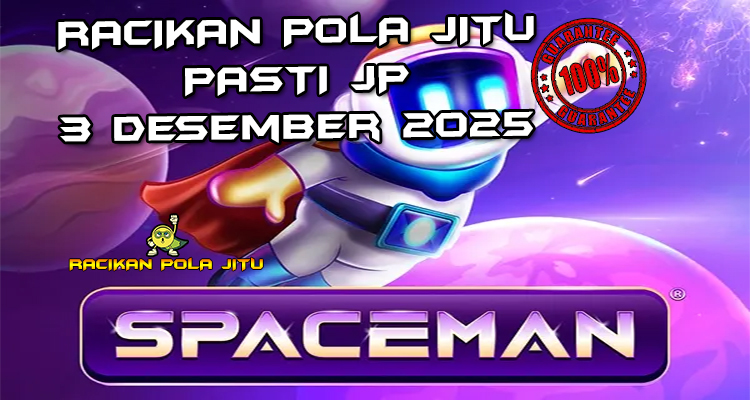 Astronot luar angkasa Spaceman untuk Racikan Pola Jitu Rajaslot Game Spaceman 3 Desember 2025.