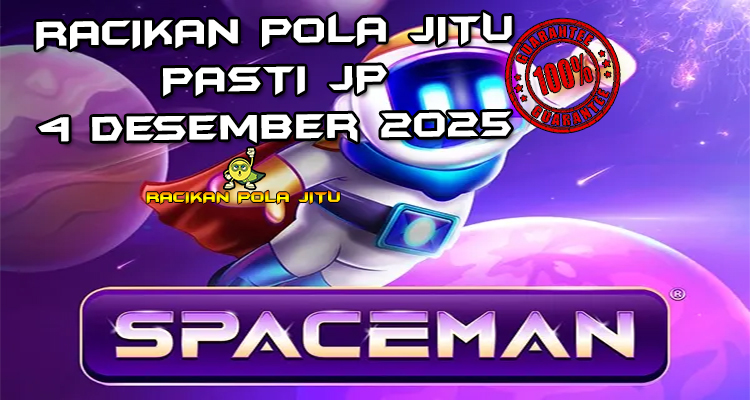 Astronot luar angkasa Spaceman untuk Racikan Pola Jitu Rajaslot Game Spaceman 4 Desember 2025.