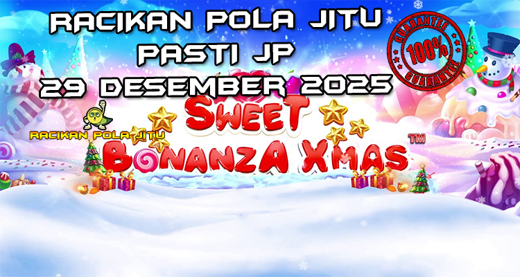 Manisan natal Sweet Bonanza Xmas gacor 29 Desember 2025