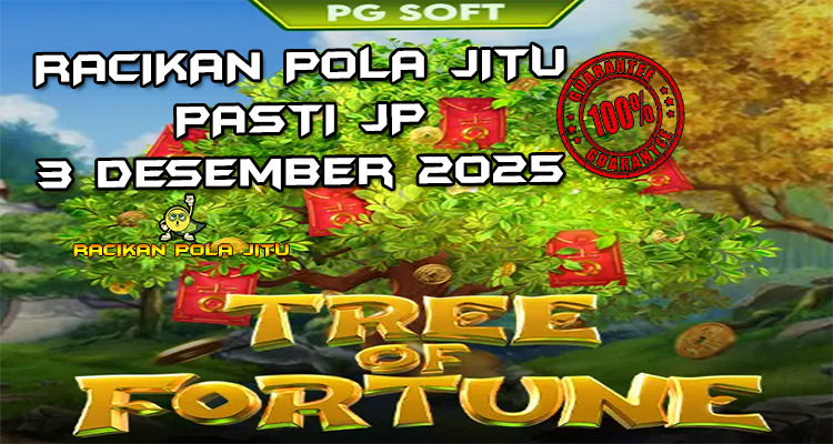 Pohon keberuntungan Tree of Fortune gacor 3 Desember 2025