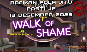 Malam malu Walk of Shame gacor 13 Desember 2025