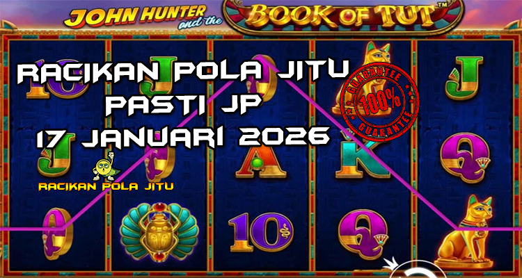 Tabel strategi book symbol John Hunter and the Book of Tut 16 Januari 2026