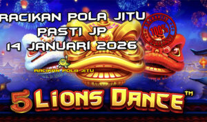 Tari singa 5 Lions Dance gacor 14 Januari 2026