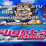 Penerbangan pesawat Flight Mode gacor 14 Januari 2026
