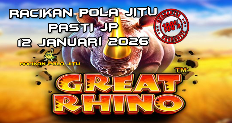 Badak liar Great Rhino gacor 12 Januari 2026