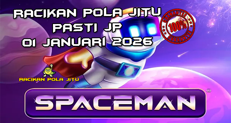 Astronot luar angkasa Spaceman untuk Racikan Pola Jitu Rajaslot Game Spaceman 1 Januari 2026.