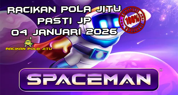 Astronot luar angkasa Spaceman untuk Racikan Pola Jitu Rajaslot Game Spaceman 4 Januari 2026.